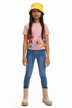 Camiseta ilustraciones corazones