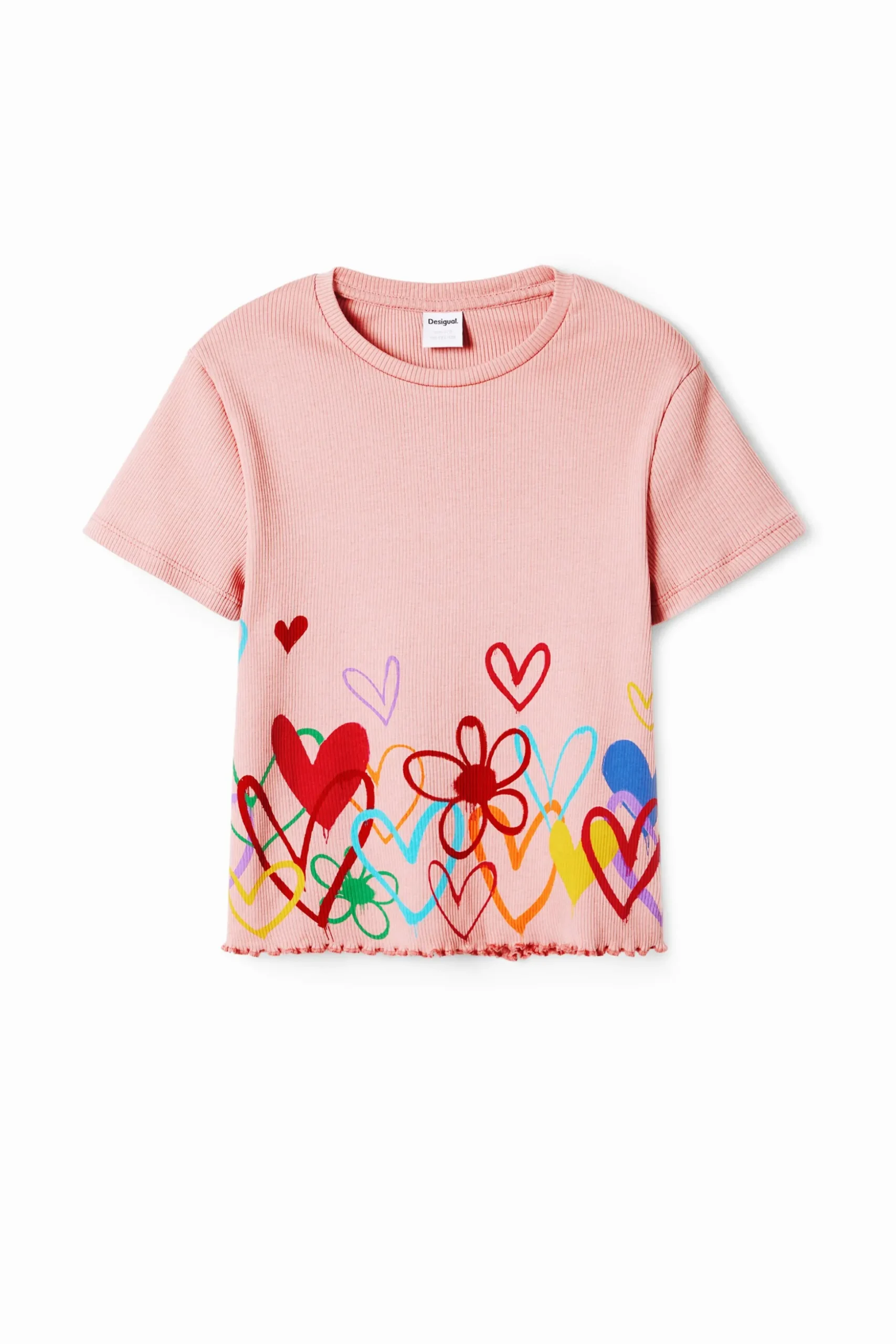 Camiseta ilustraciones corazones