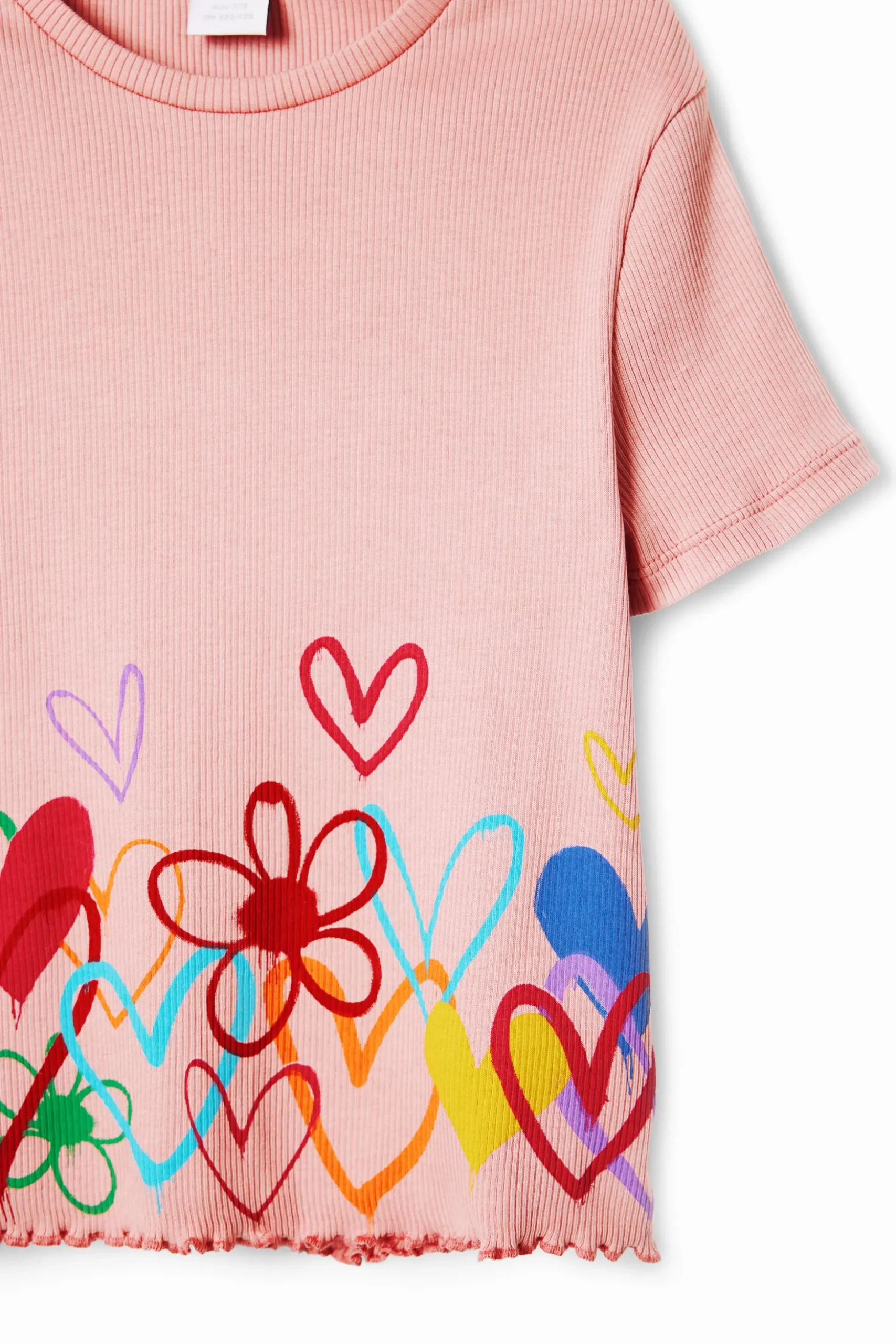 Camiseta ilustraciones corazones