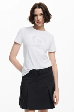 Camiseta imagotipo strass