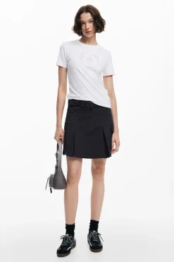 Camiseta imagotipo strass
