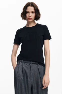 Camiseta imagotipo strass