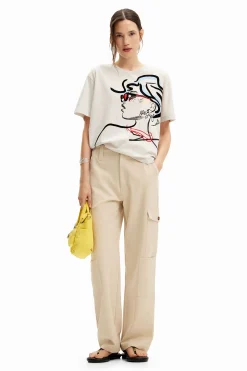 Camiseta lisa ilustración