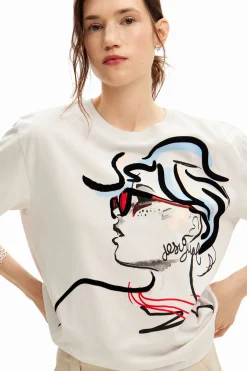Camiseta lisa ilustración
