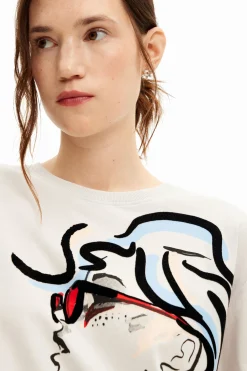 Camiseta lisa ilustración