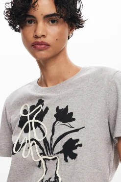 Camiseta lisa jarrón