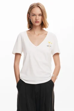 Camiseta lisa mensaje