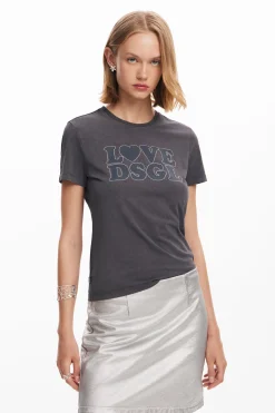 Camiseta lisa texto