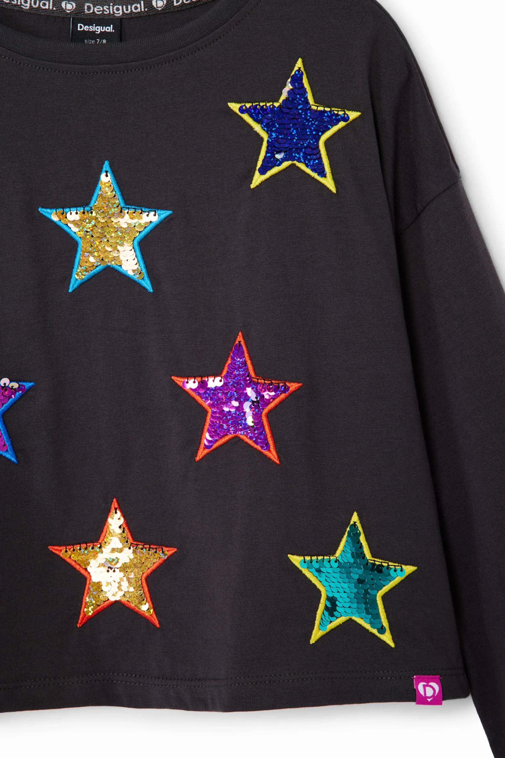 Camiseta manga larga estrellas