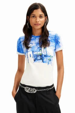 Camiseta paisaje mediterráneo