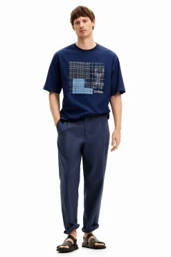 Camiseta patch central