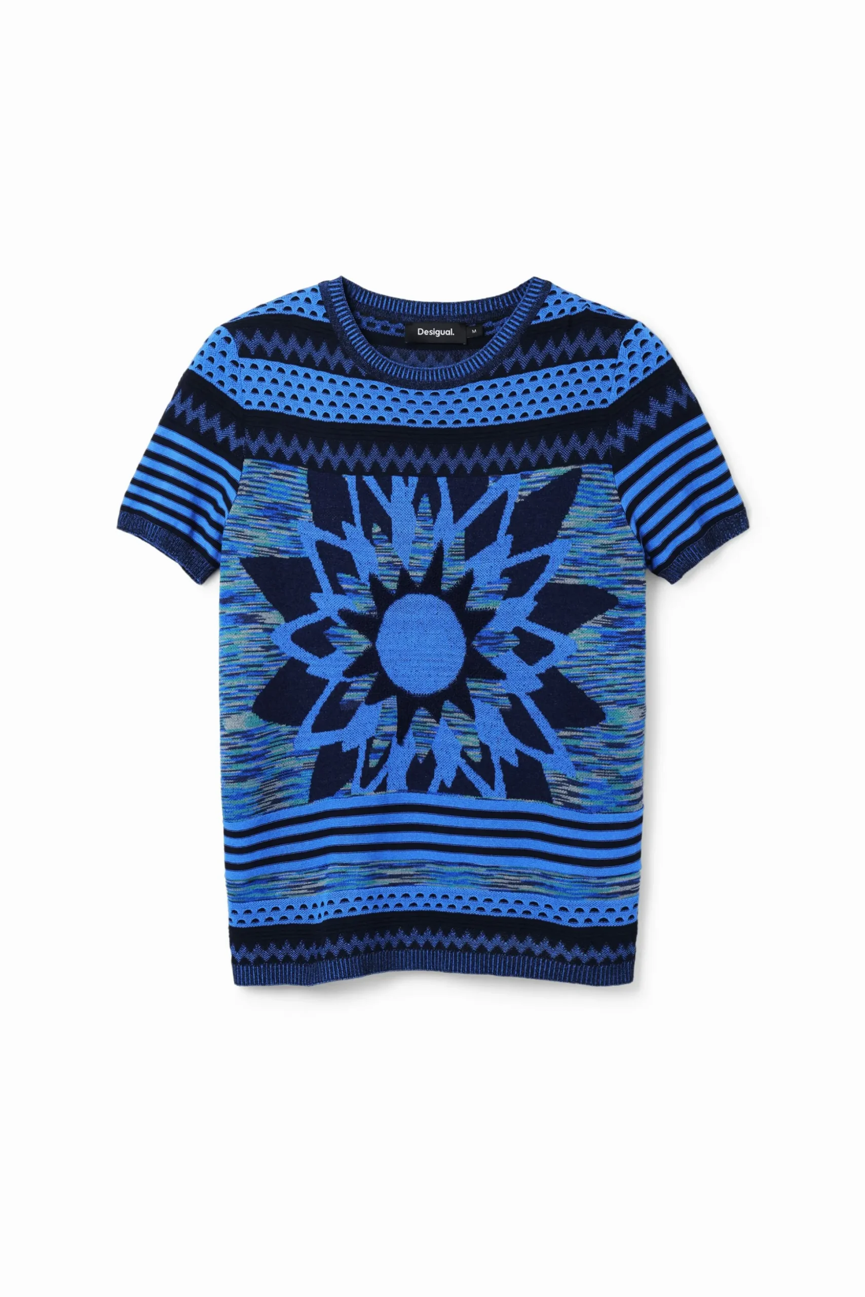 Camiseta punto flor