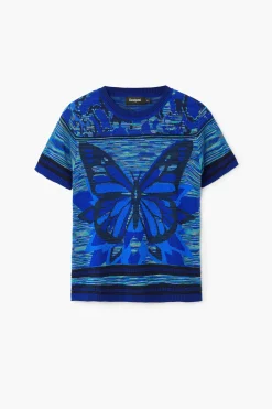 Camiseta punto mariposas
