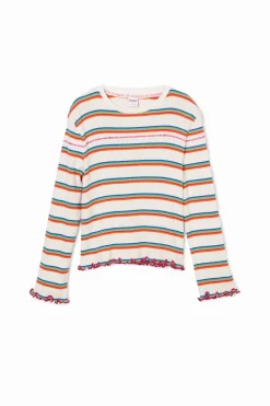 Camiseta rayas arcoiris