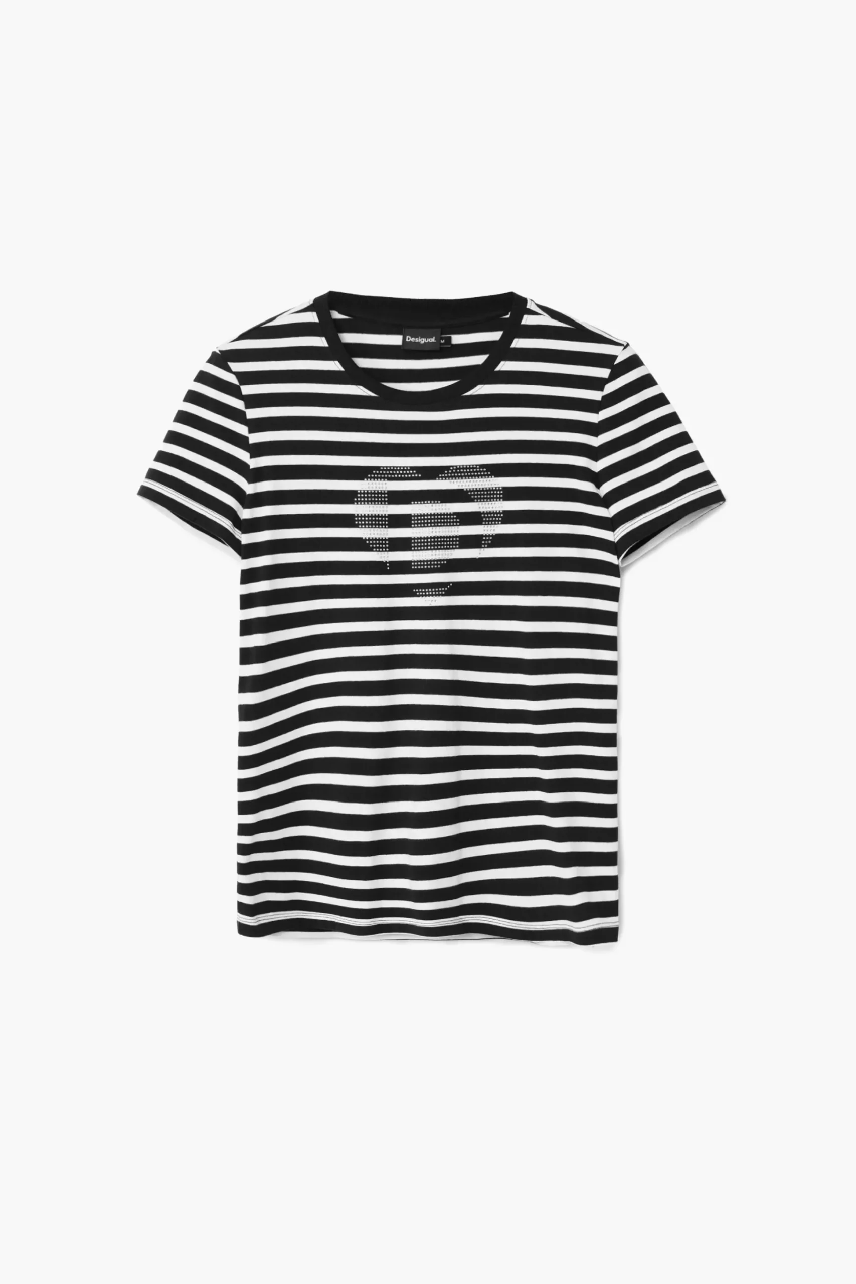 Camiseta rayas corazón