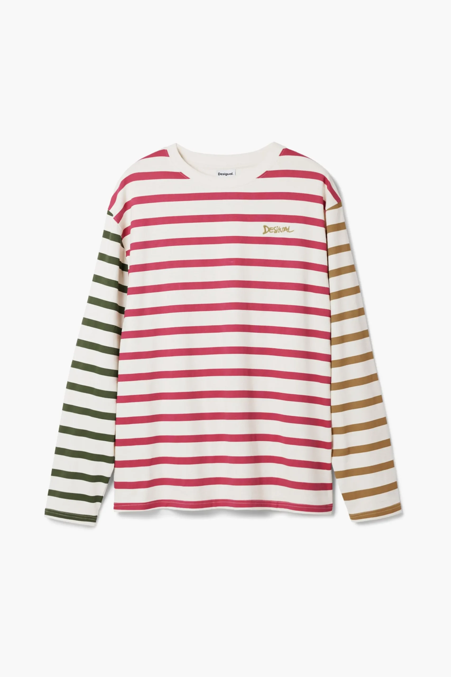 Camiseta rayas multicolor
