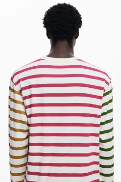 Camiseta rayas multicolor