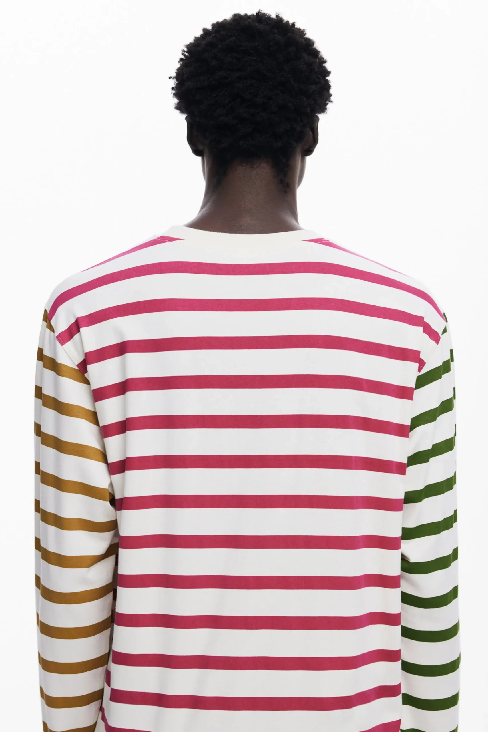 Camiseta rayas multicolor