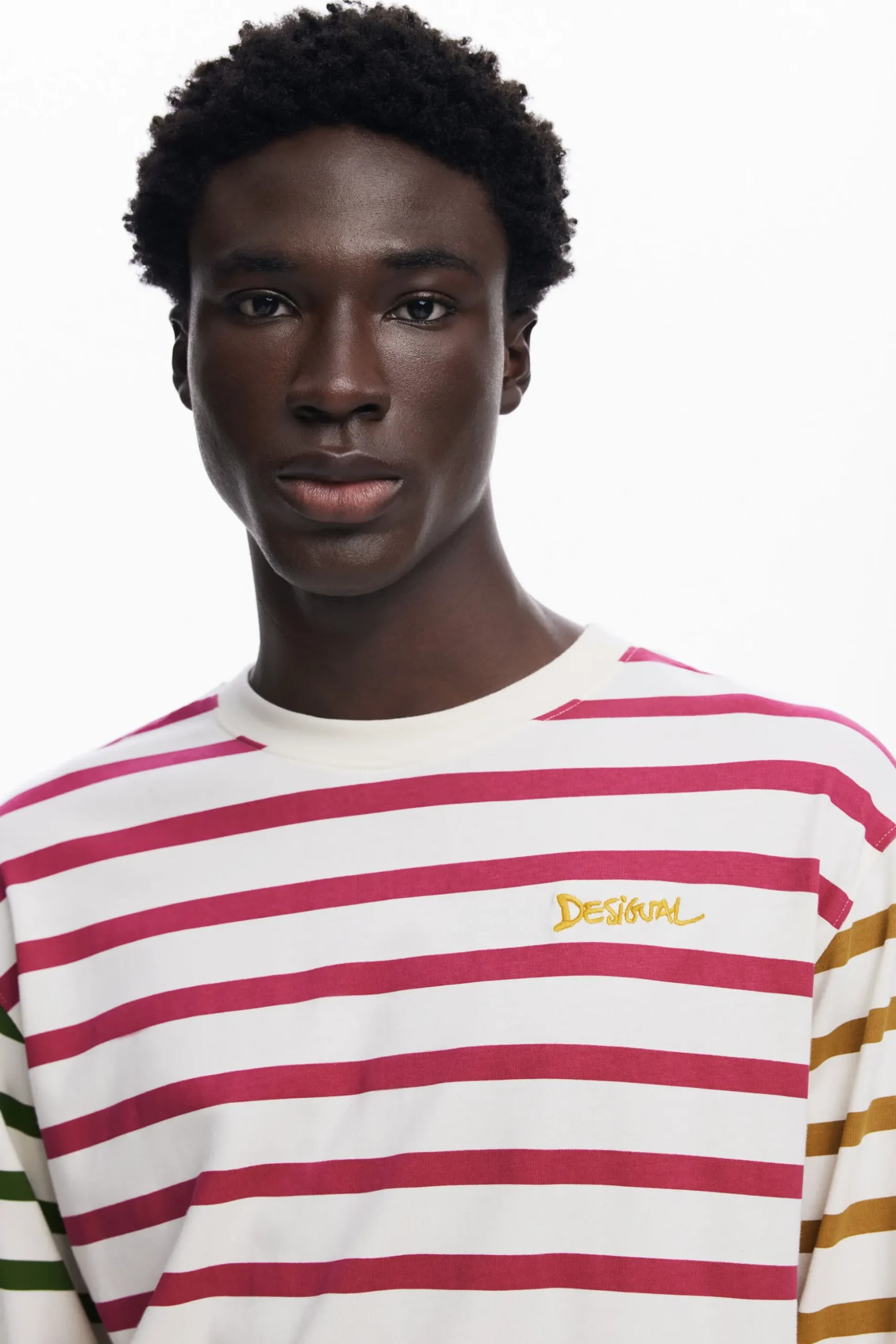 Camiseta rayas multicolor