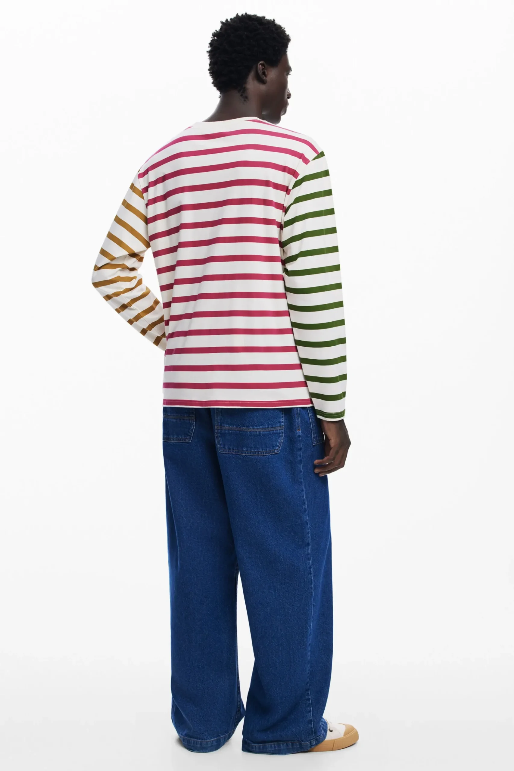 Camiseta rayas multicolor