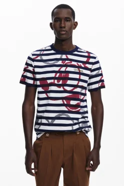 Camiseta rayas y Mickey