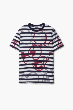 Camiseta rayas y Mickey