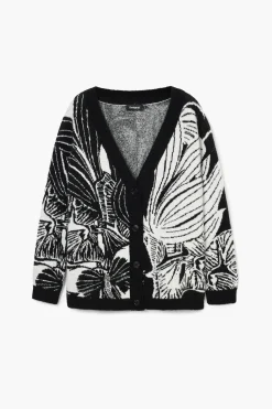 Cardigan estampado