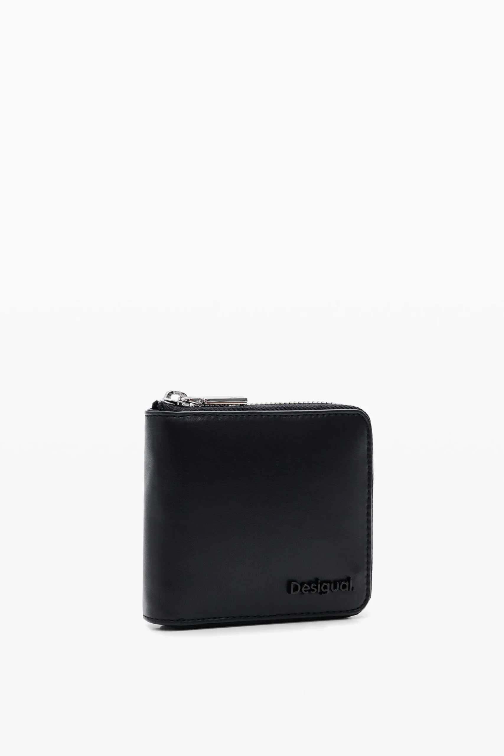 Cartera piel M acolchada
