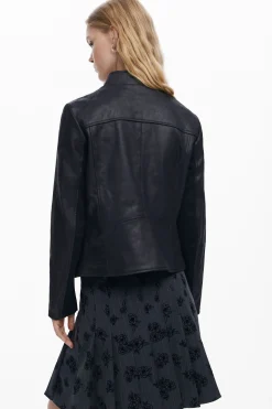 Cazadora biker slim