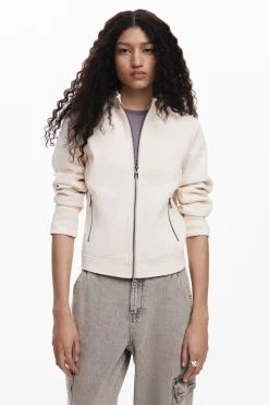 Cazadora biker slim