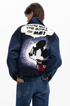 Cazadora denim Mickey