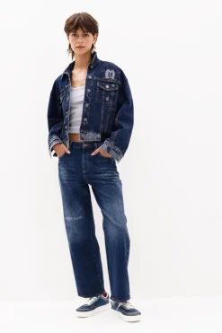 Cazadora denim Mickey