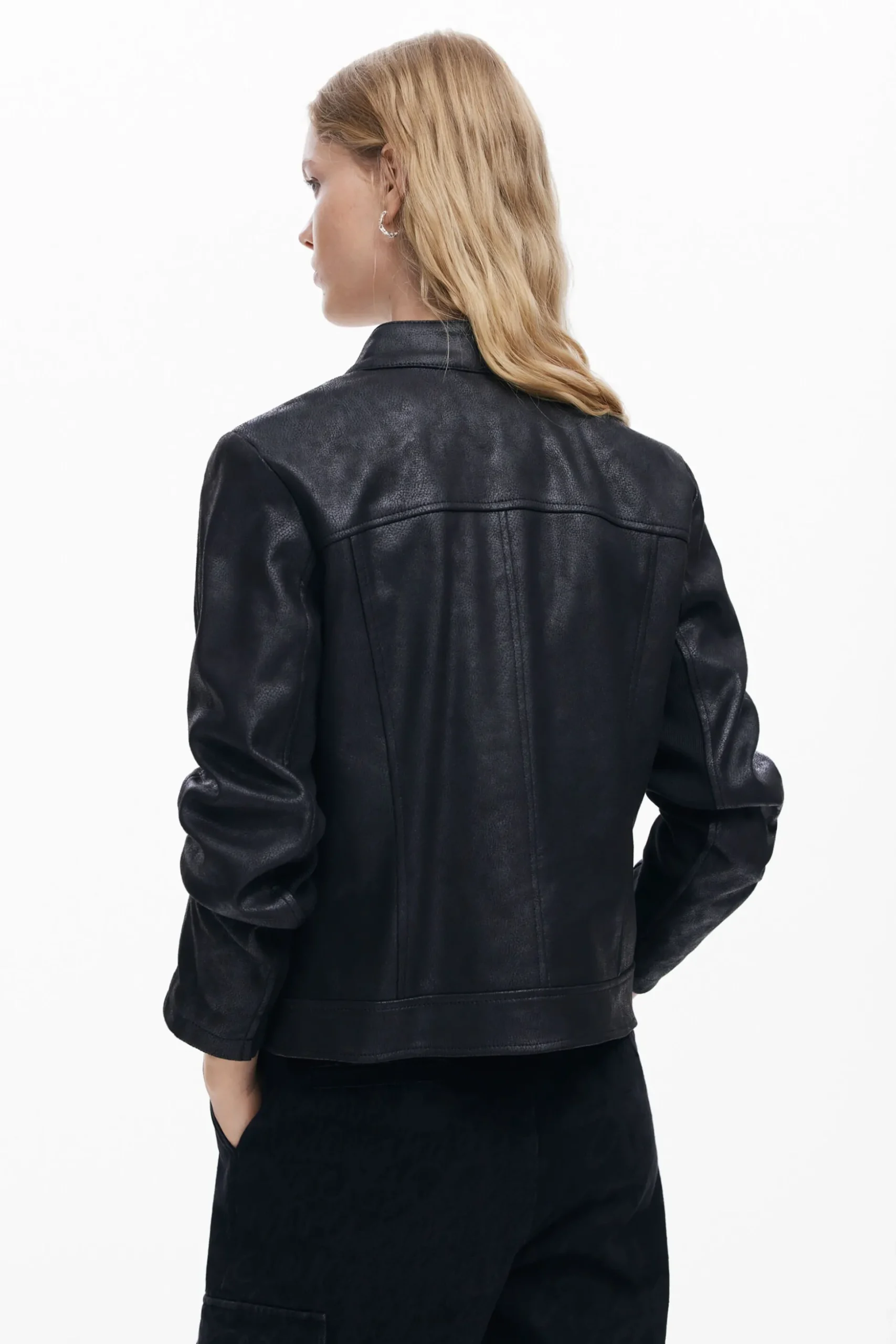 Chaqueta biker regular