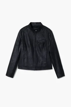 Chaqueta biker regular