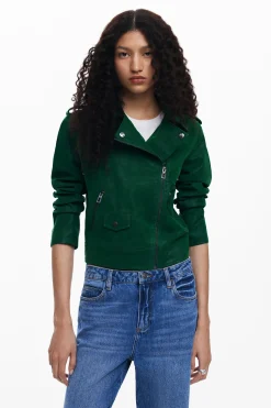 Chaqueta biker textura