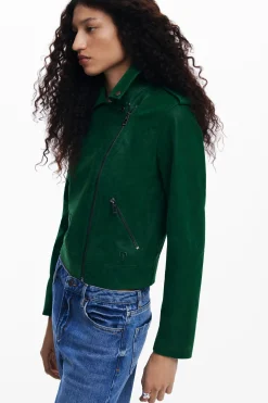Chaqueta biker textura