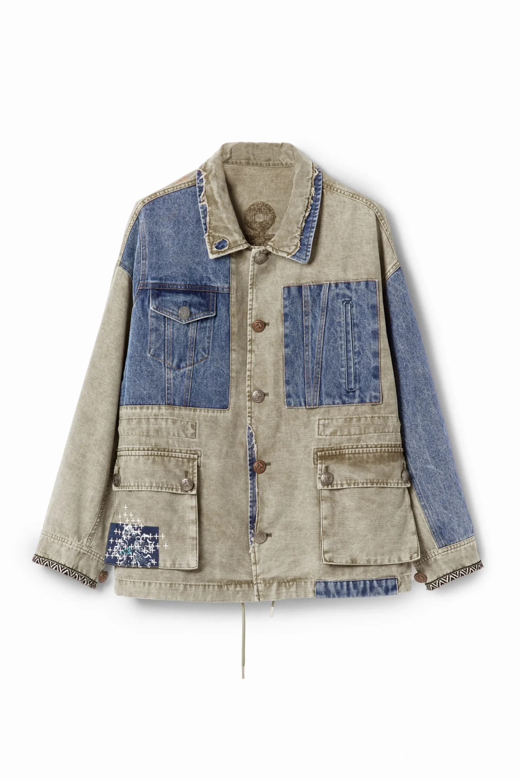 Chaqueta parka híbrida