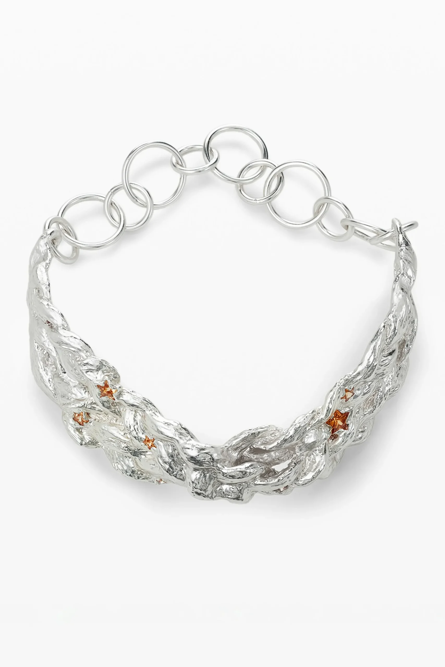 Choker cromado texturas Zalio