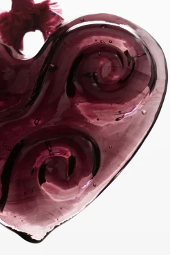 Colgante corazón cristal grande Zalio