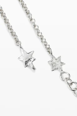 Collar cromado  armonía cósmica Zalio