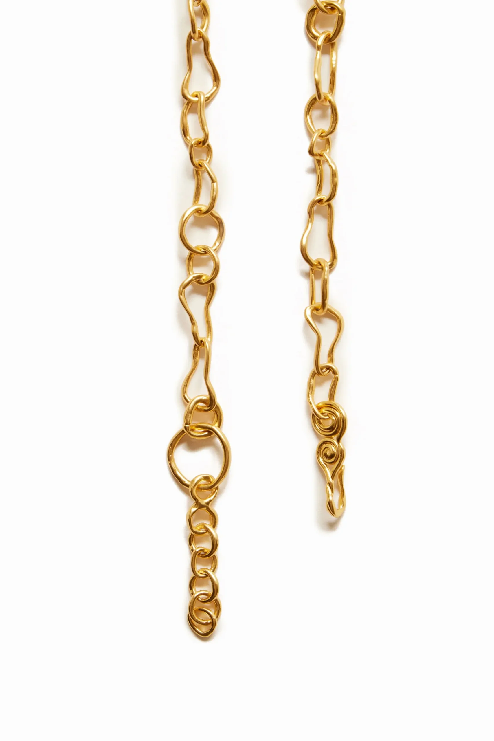 Collar mensaje baño oro Zalio
