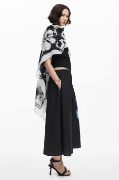 Foulard flores