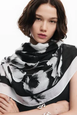 Foulard flores