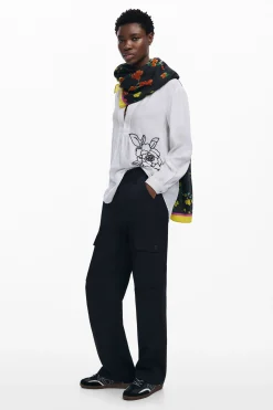 Foulard flores