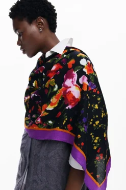 Foulard flores