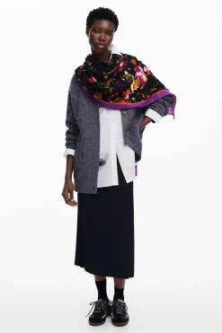 Foulard flores