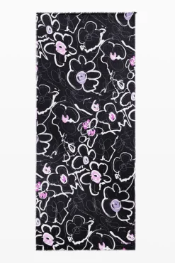 Foulard flores