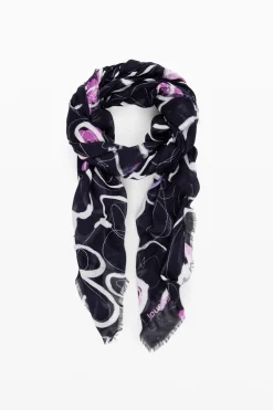 Foulard flores