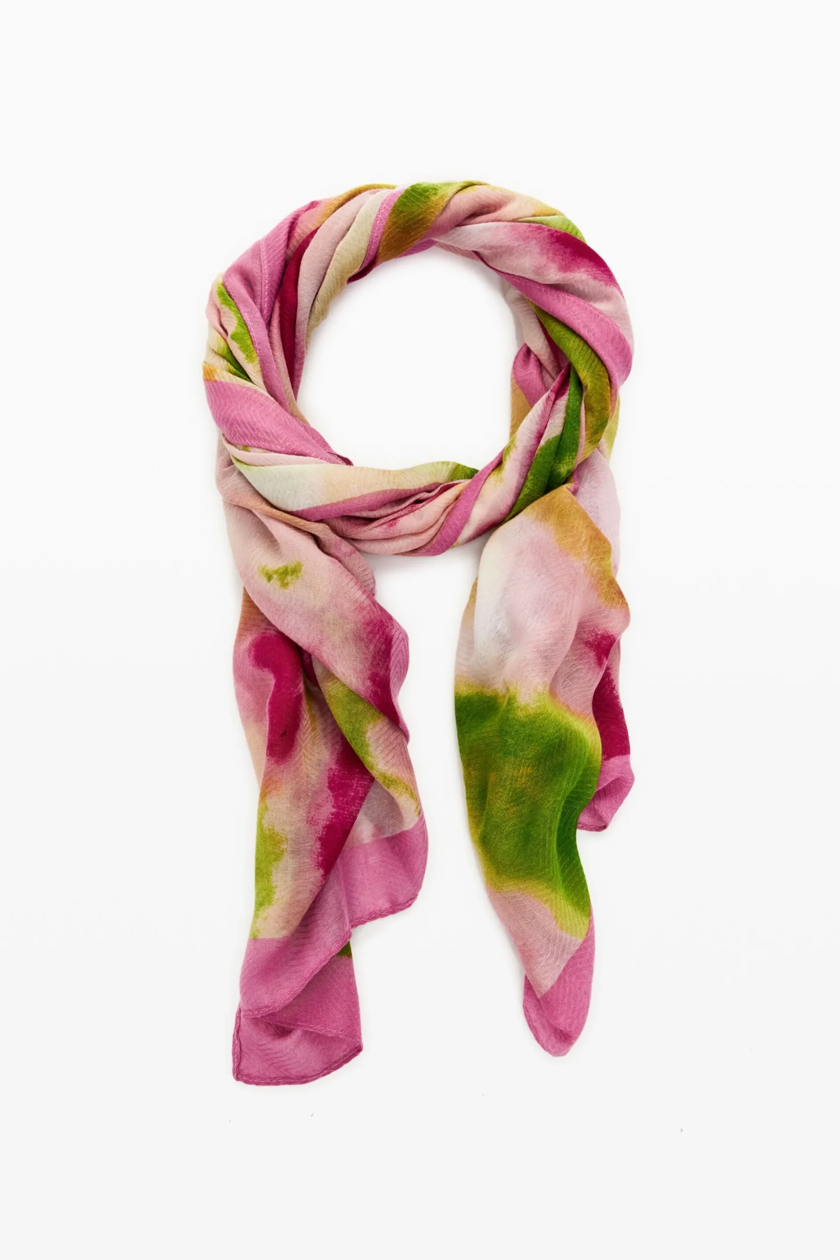 Foulard rectangular acuarela
