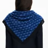 Foulard rectangular logo Desigual